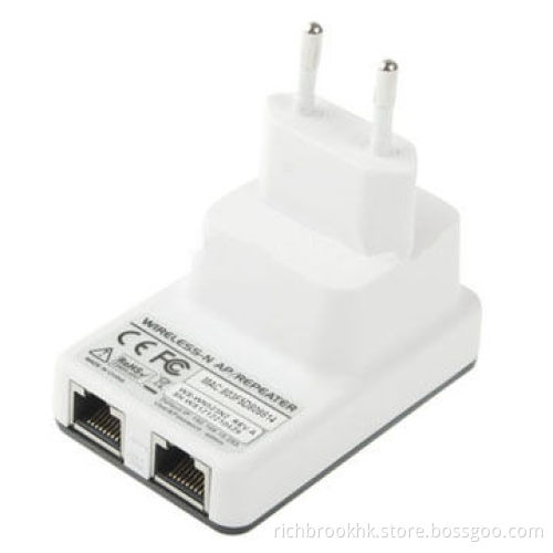 EU Plug 300Mbps Wireless-N Mini Router, Supports AP/Client/Router/Bridge/Repeater